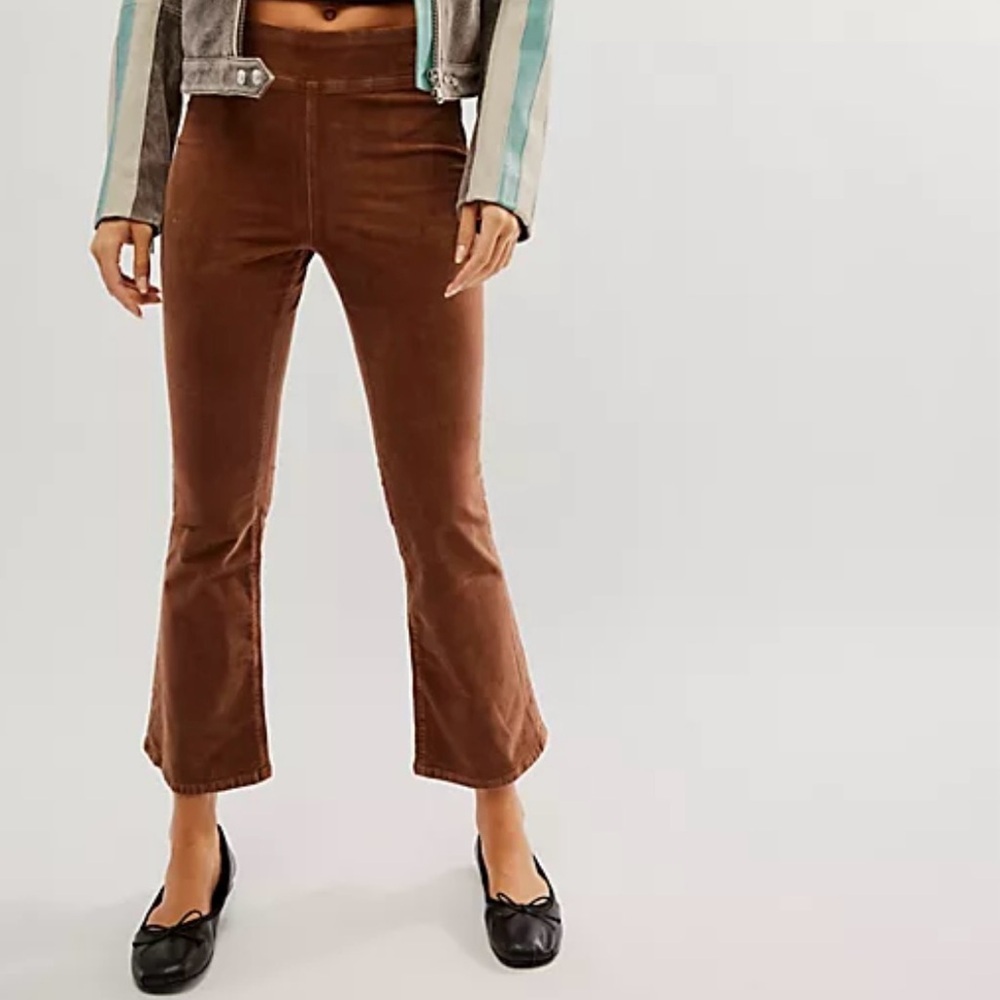 Free People In Your Feelings Slim Flare Pants